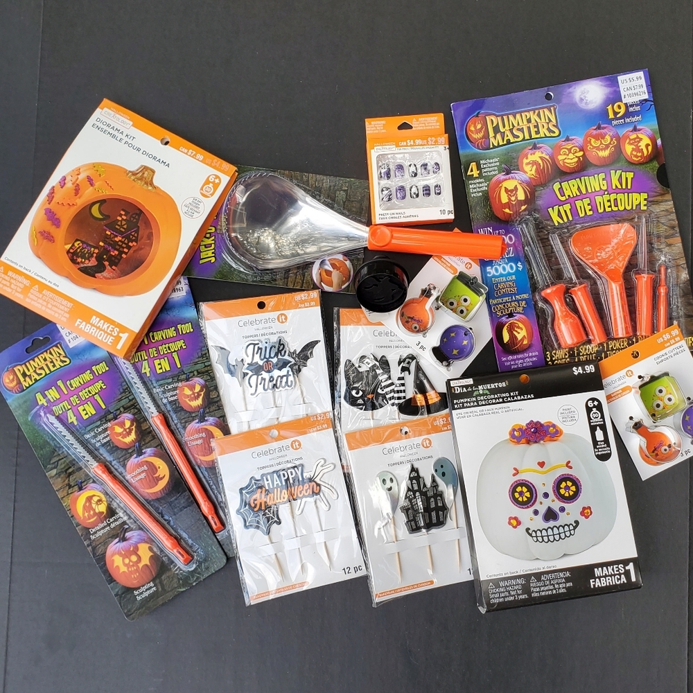 Halloween Party, Carving, Cookie, Kit
